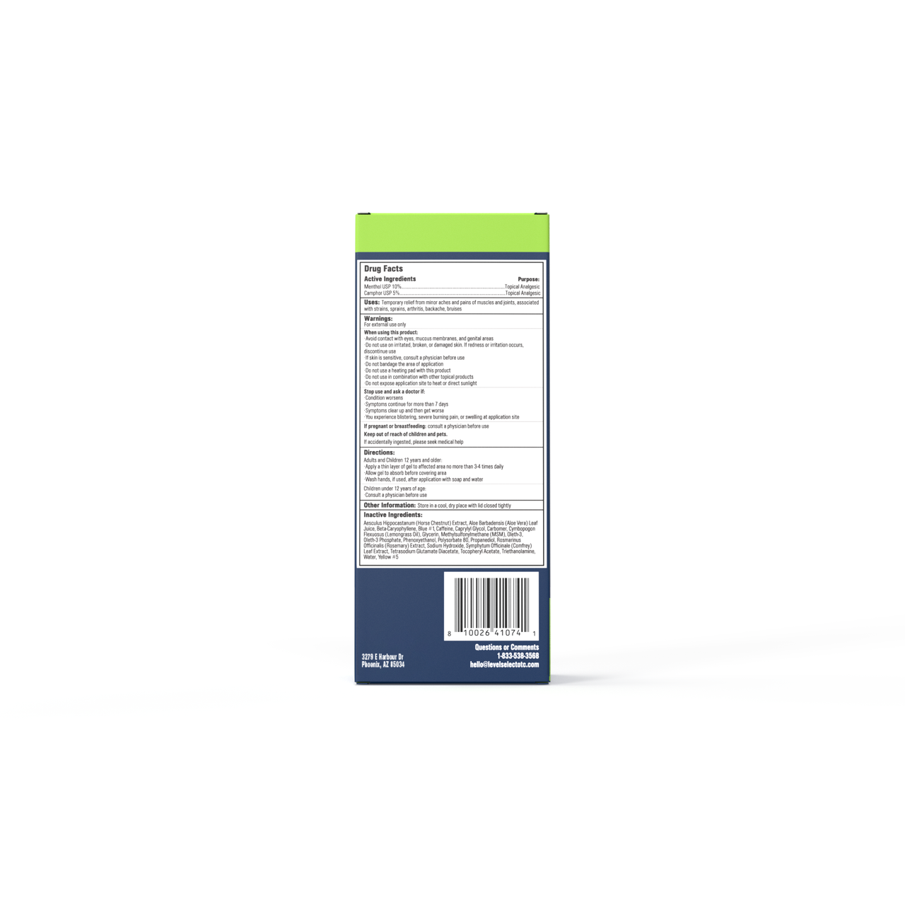 Level Select OTC Massaging Roll-On Gel