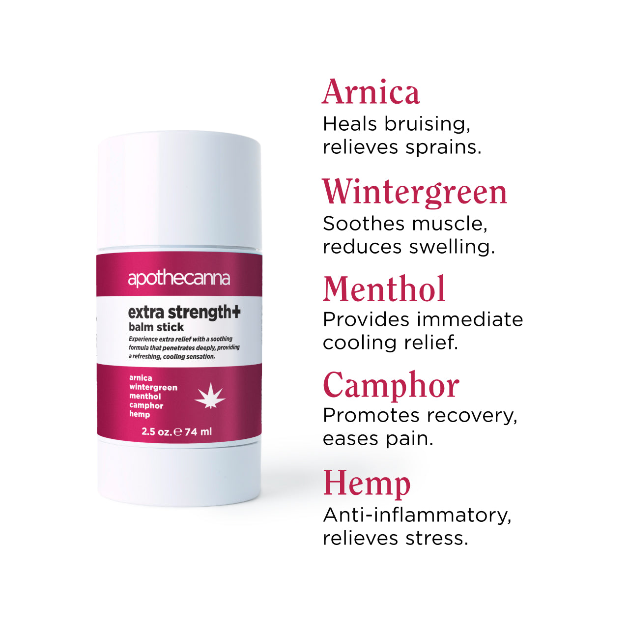 Extra Strength Plus Balm Stick - 1000mg