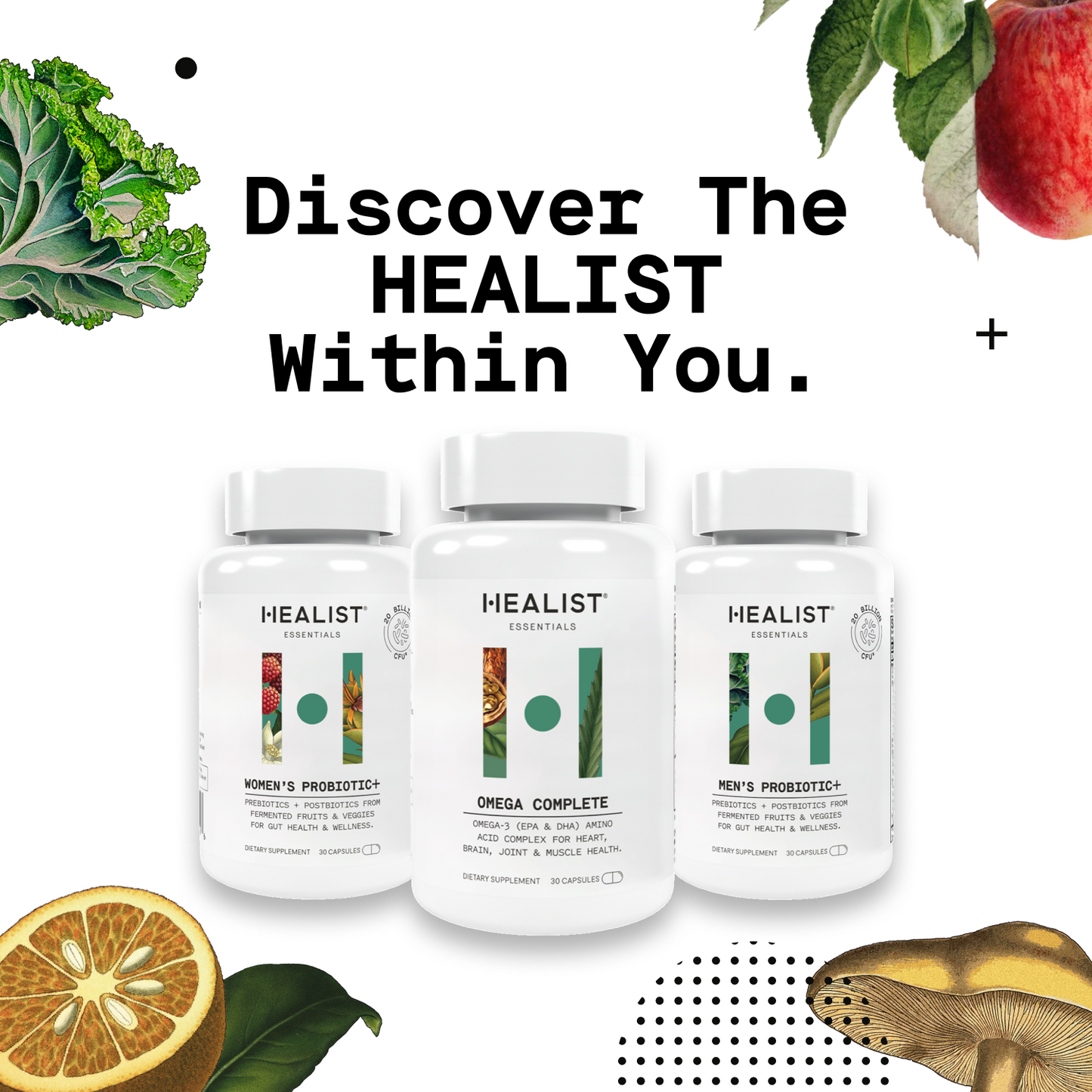 Multivitamin Capsules for Men