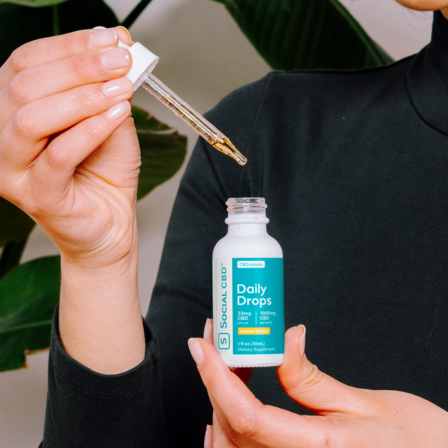 Lemon Ginger Isolate CBD Drops