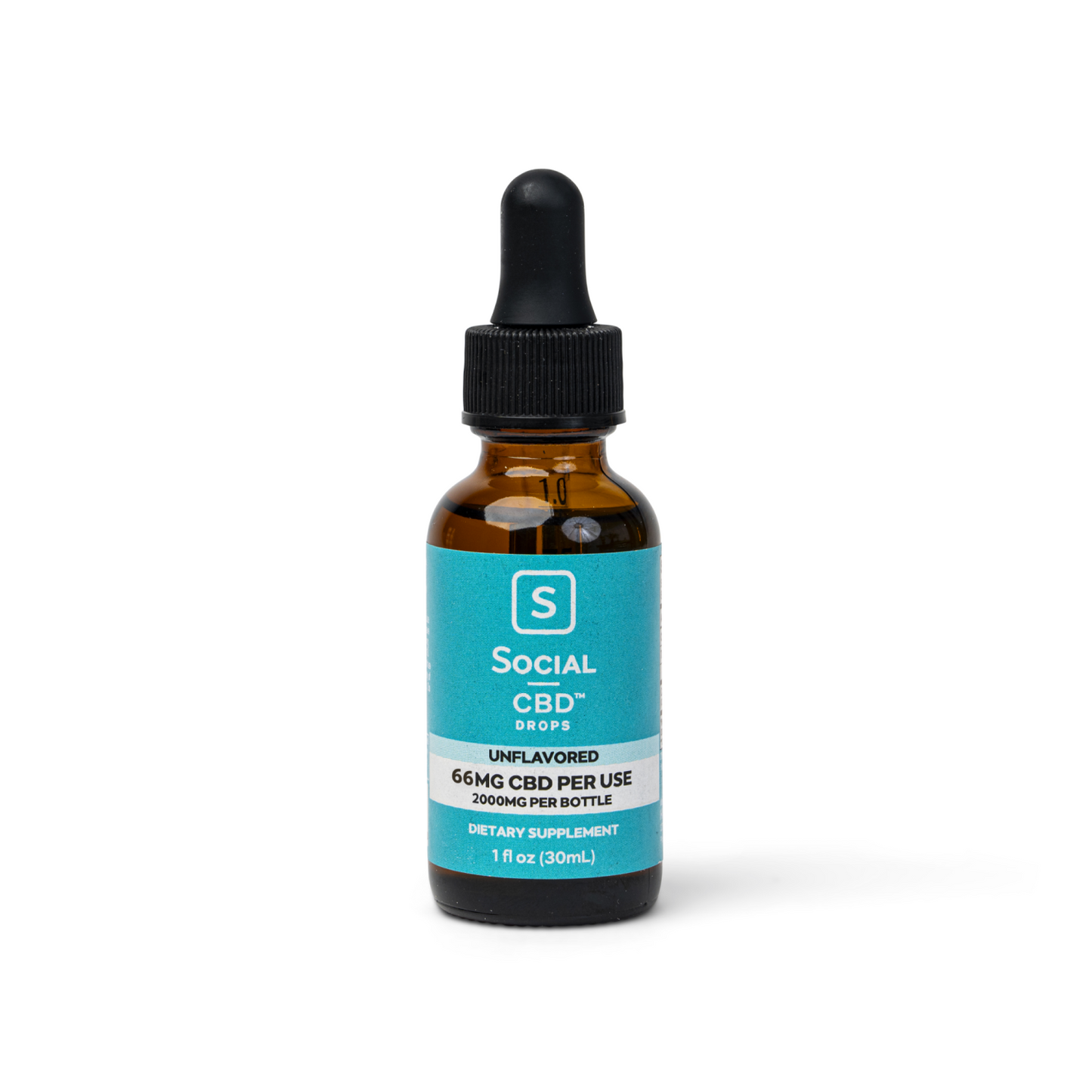 Unflavored Isolate CBD Drops