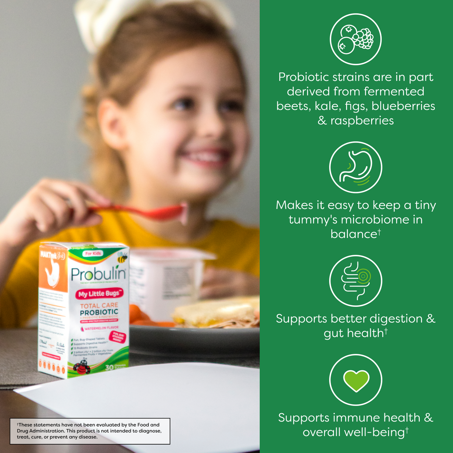 My Little Bugs™ Total Care Probiotic For Kids - 30 Count