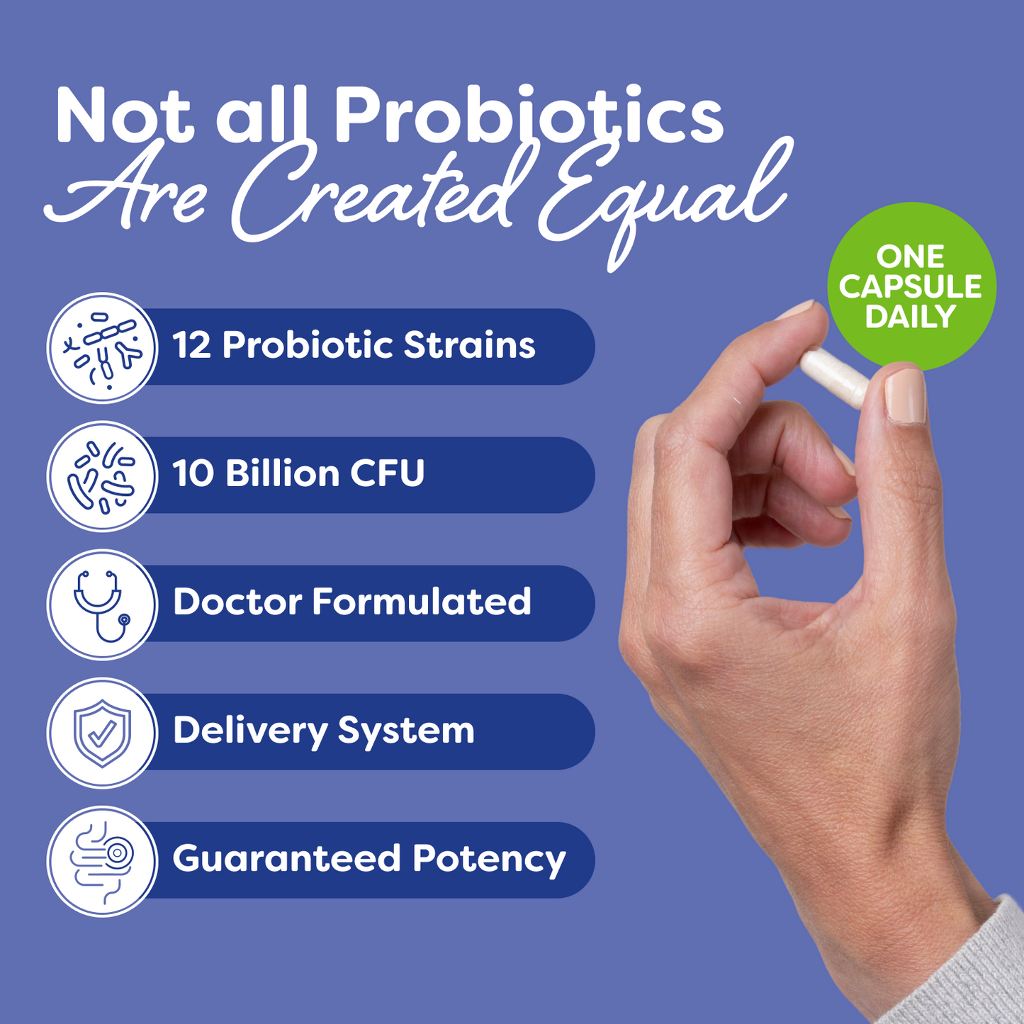 Daily Care Probiotic Capsules