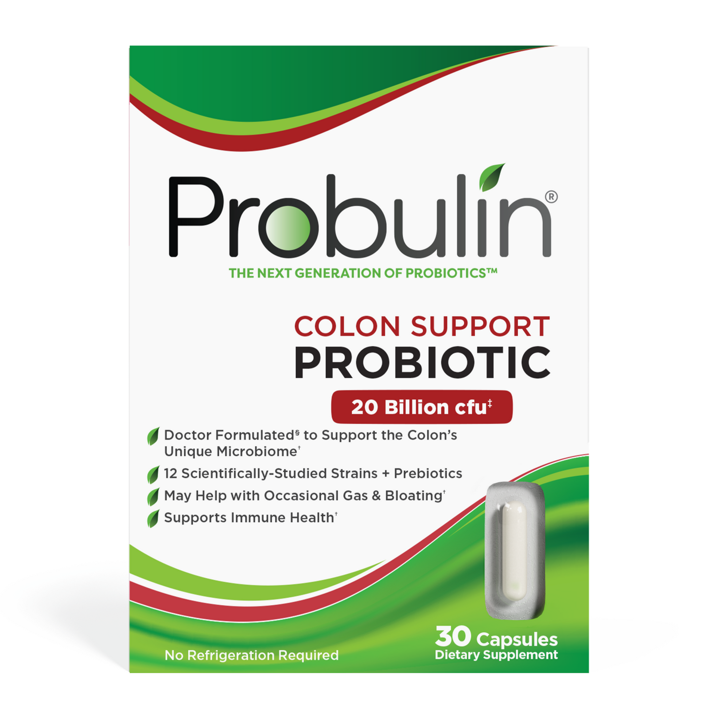 Colon Support Probiotic Capsules