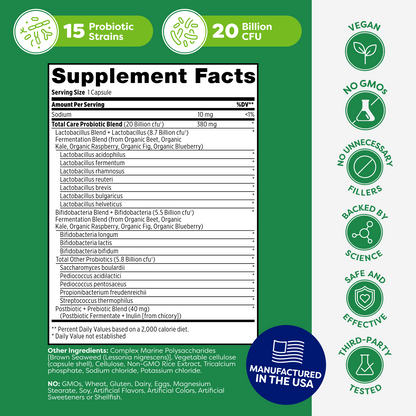 Total Care Probiotic Capsules