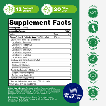 Women’s Health Probiotic Capsules