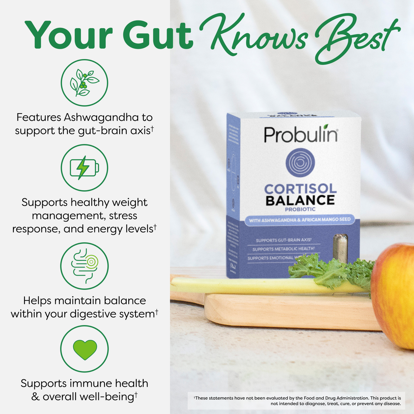 Cortisol Balance Probiotic Capsules
