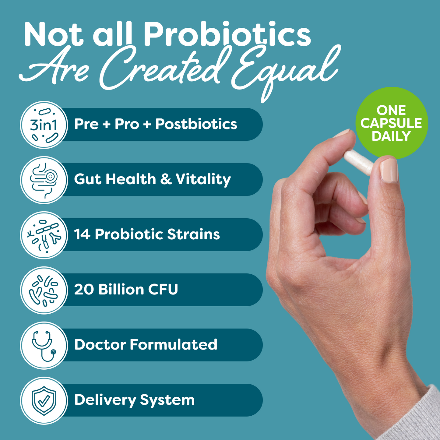 Total Care Men's Probiotic Capsules