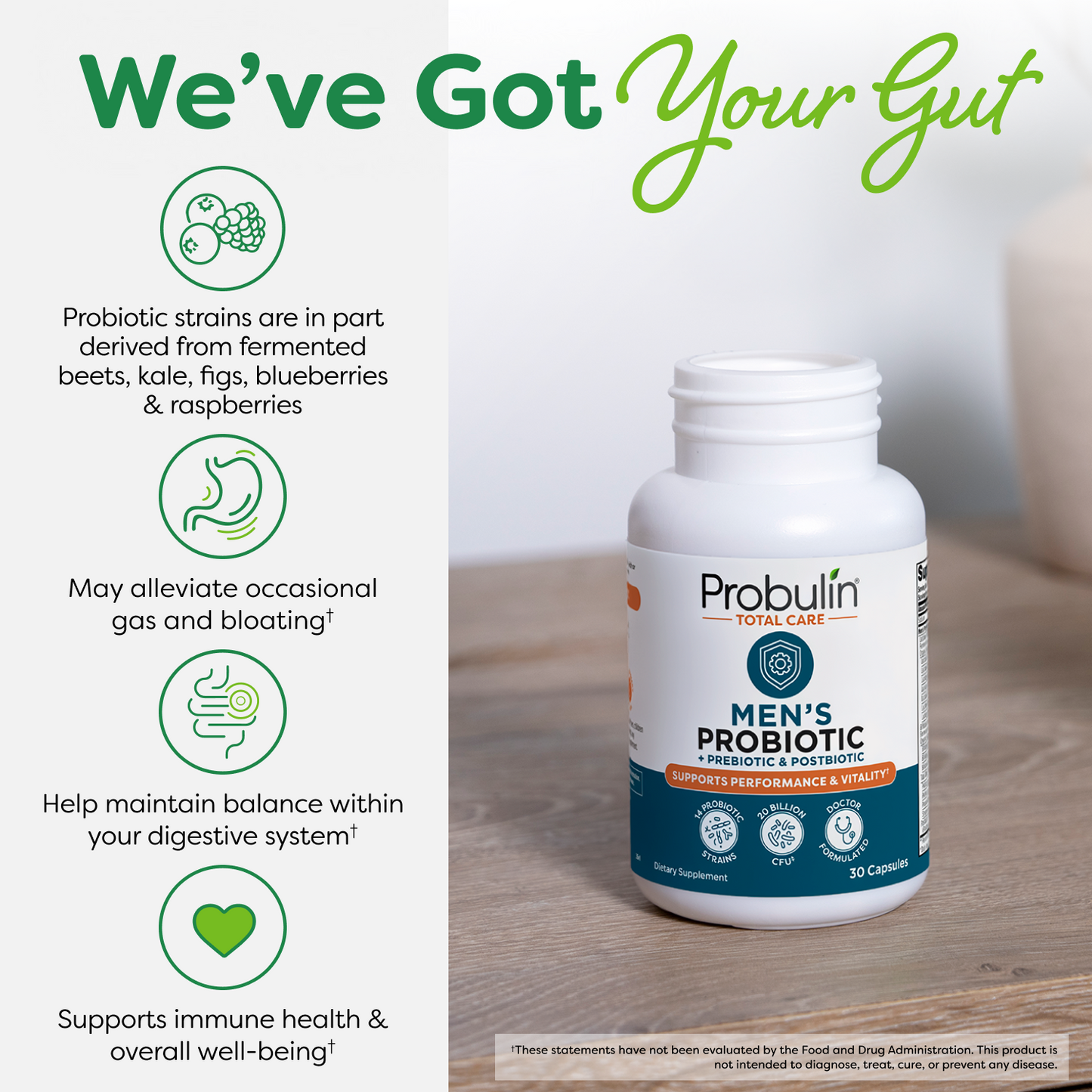 Total Care Men's Probiotic Capsules