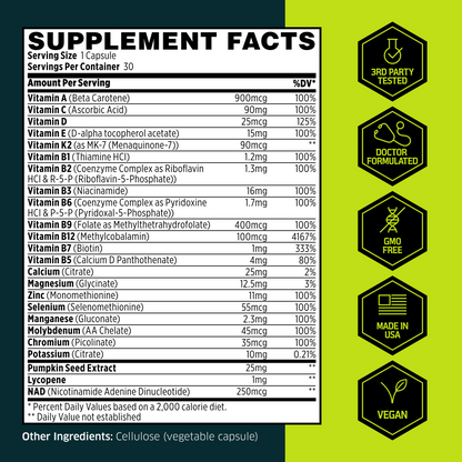 Men's Multivitamin Capsules