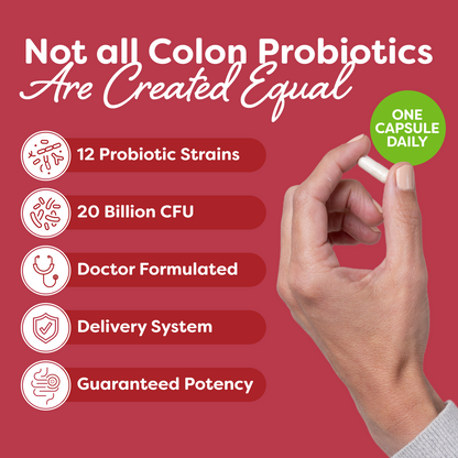 Colon Support Probiotic Capsules