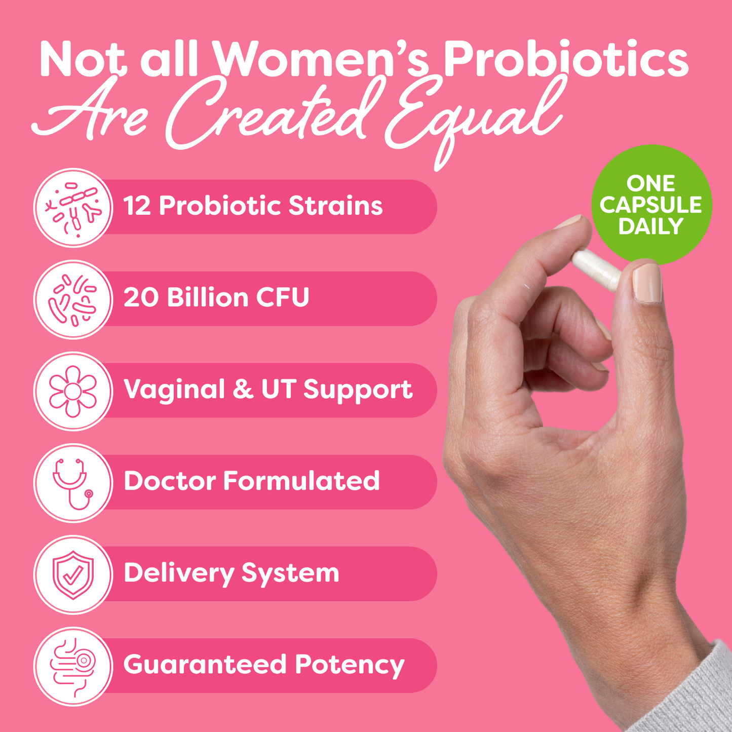 Women’s Health Probiotic Capsules