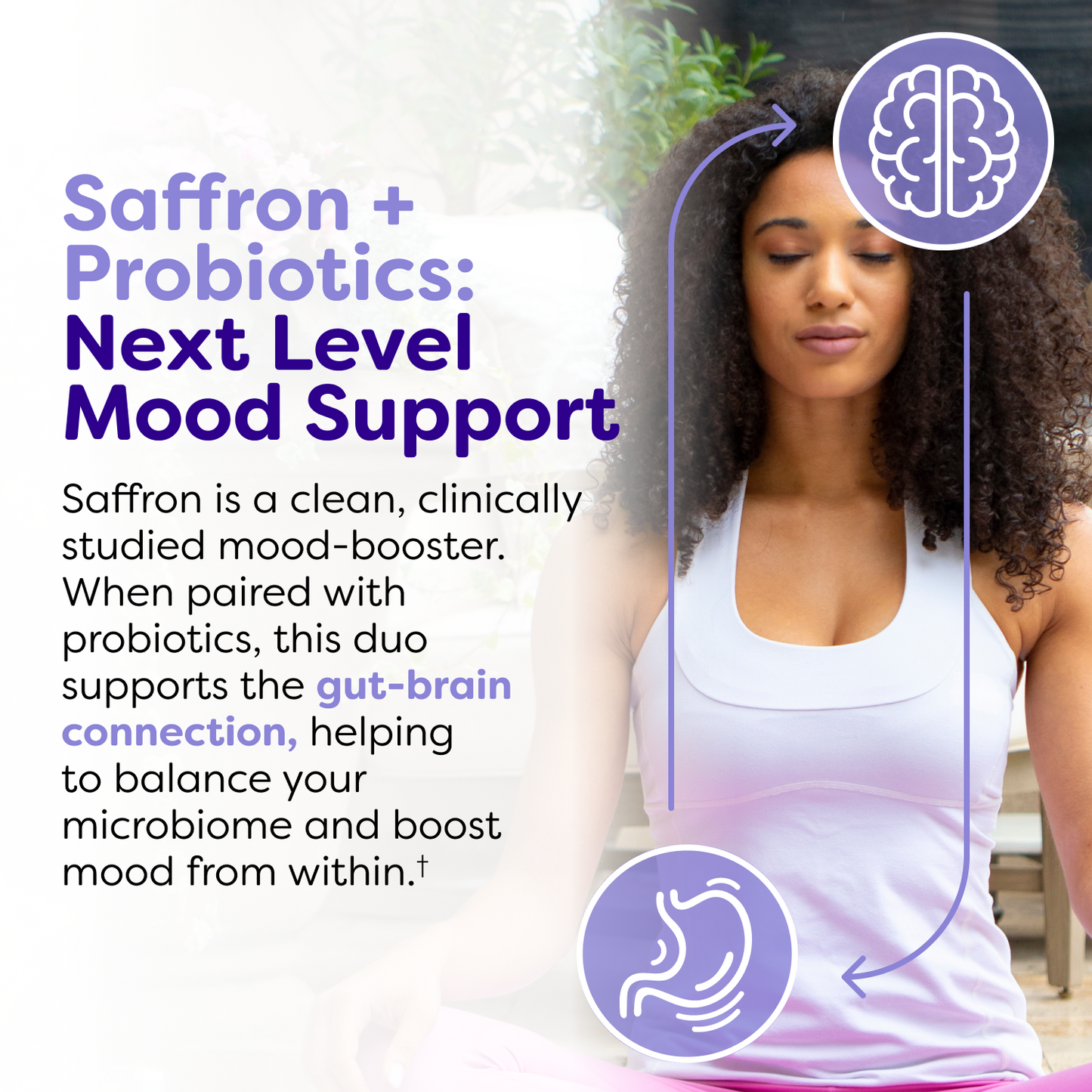 Total Care Mood Probiotic Capsules - 30 Count