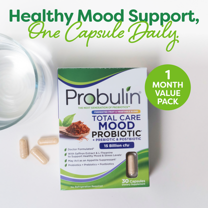 Total Care Mood Probiotic Capsules - 30 Count