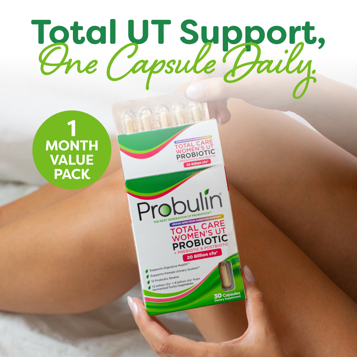 Total Care Women’s UT Probiotic Capsules - 30 Count