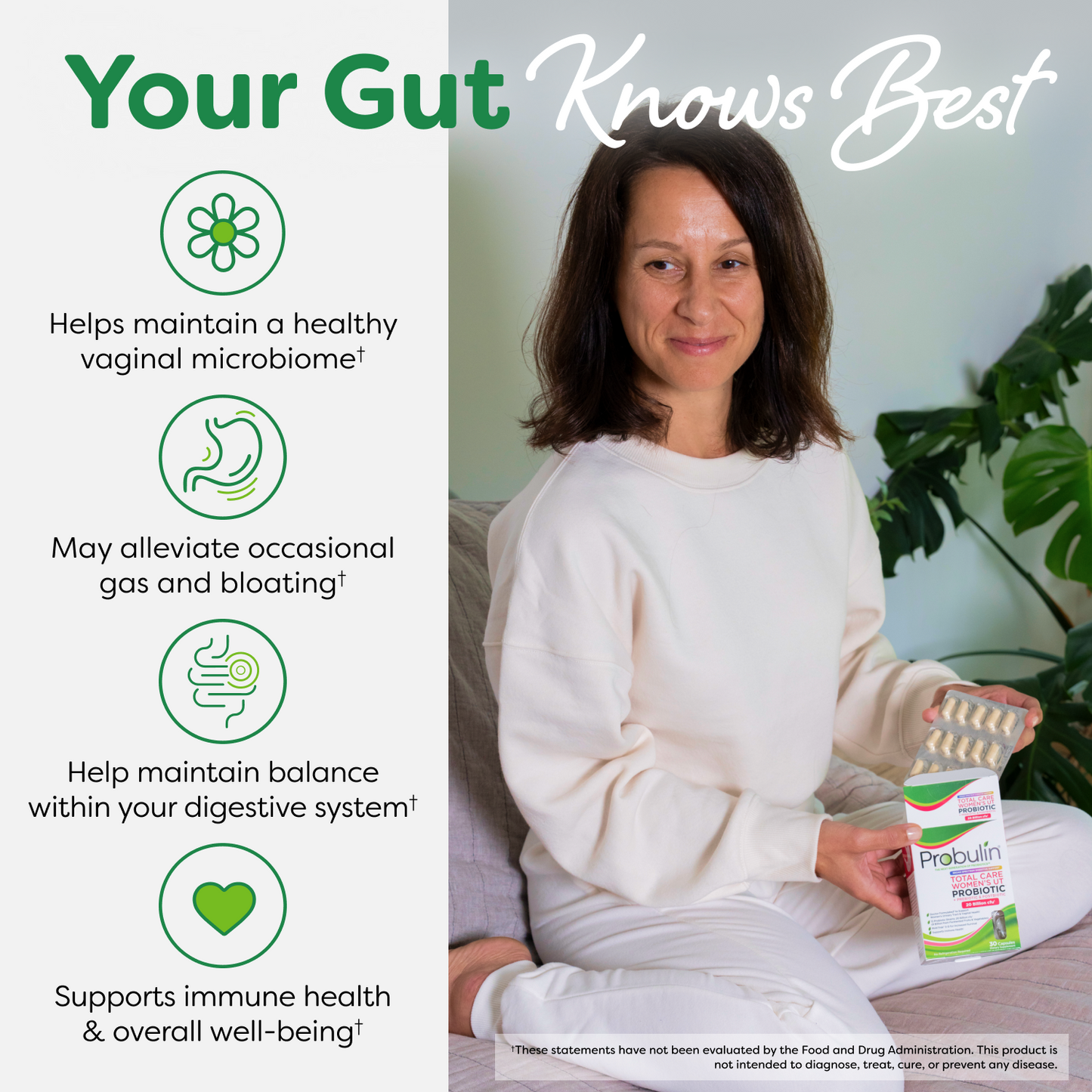 Total Care Women’s UT Probiotic Capsules - 30 Count