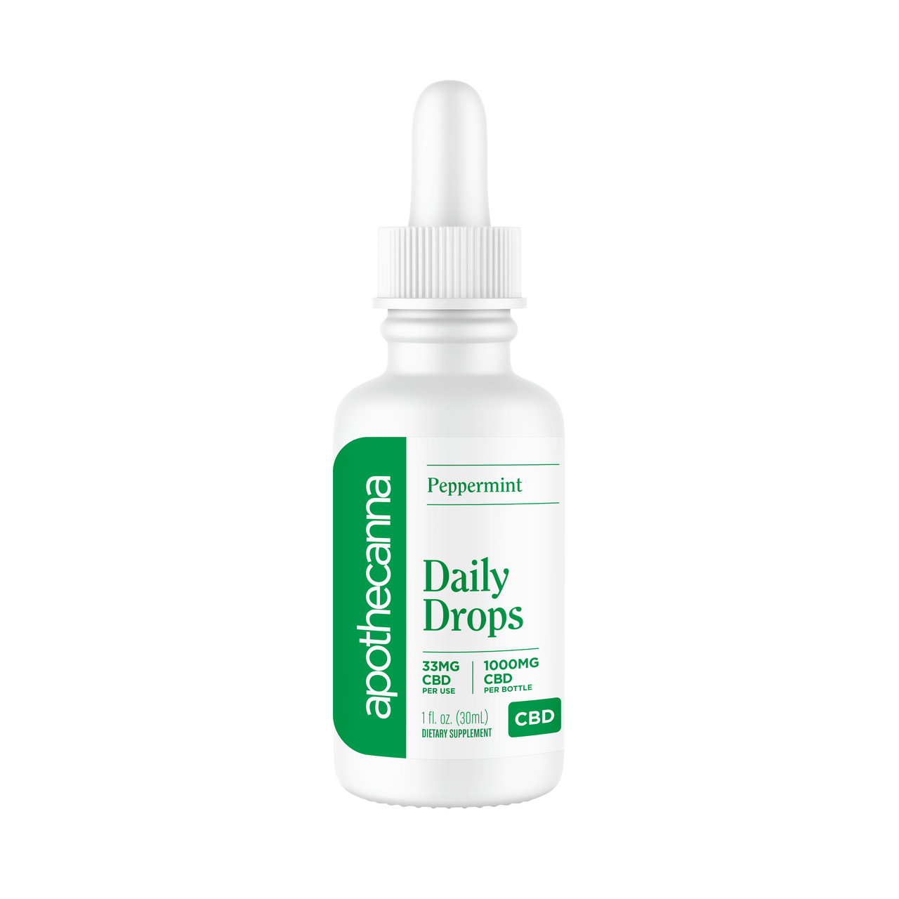 Peppermint Daily Drops - 1000mg