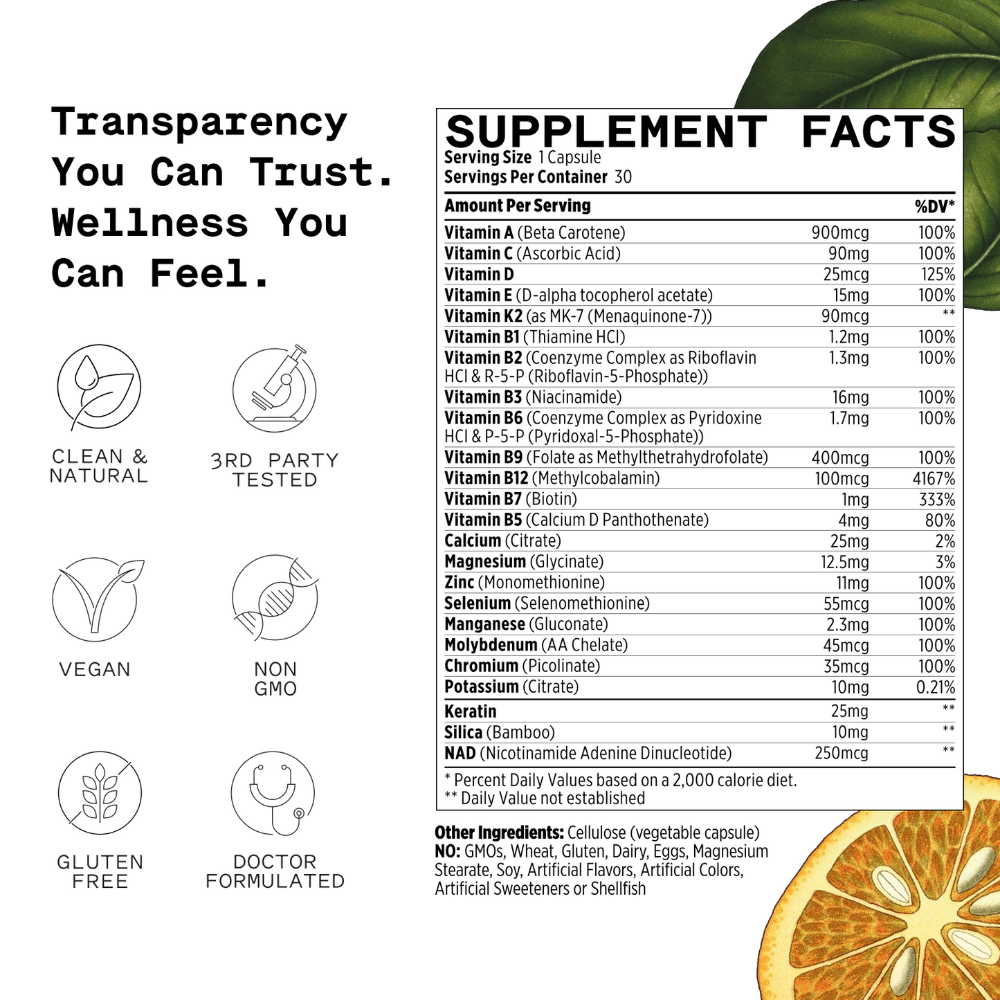 Multivitamin Capsules for Women