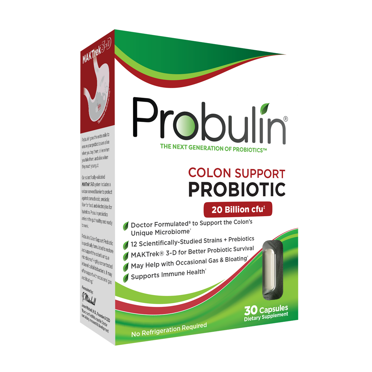 Colon Support Probiotic Capsules