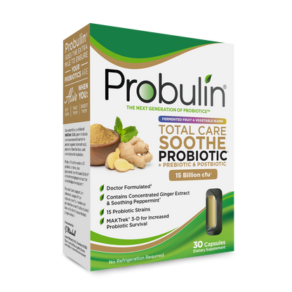 Total Care Soothe Probiotic Capsules - 30 Count