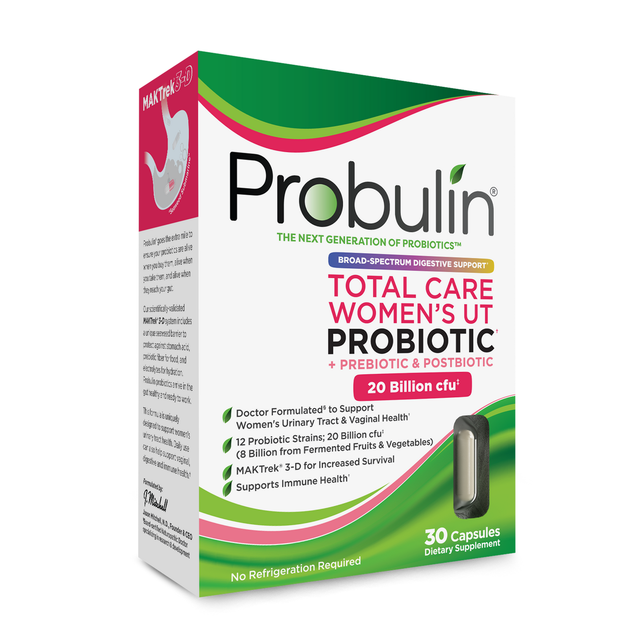 Total Care Women’s UT Probiotic Capsules - 30 Count