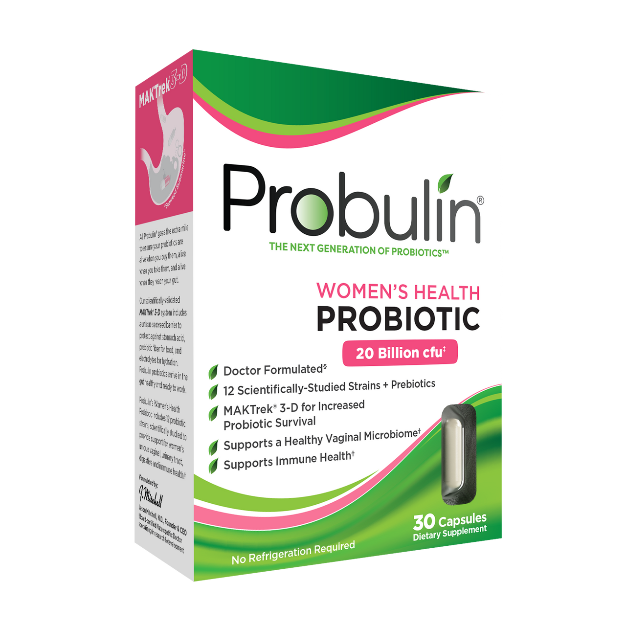 Women’s Health Probiotic Capsules - 30 Count
