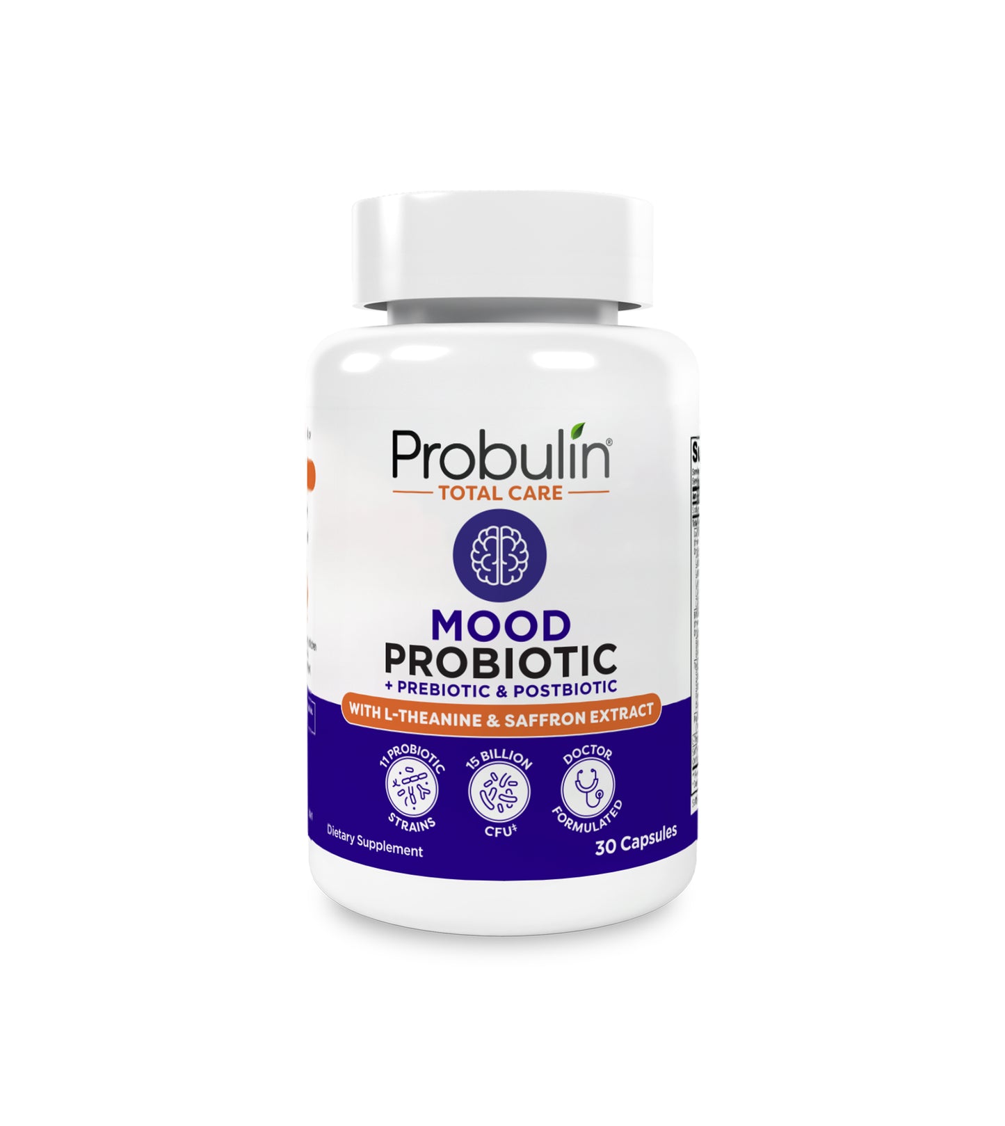 Total Care Mood Probiotic Capsules - 30 Count