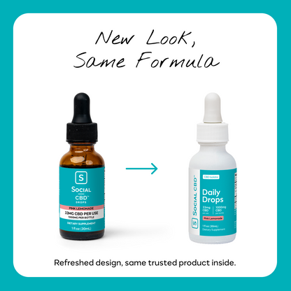 Pink Lemonade CBD Drops - 1000MG
