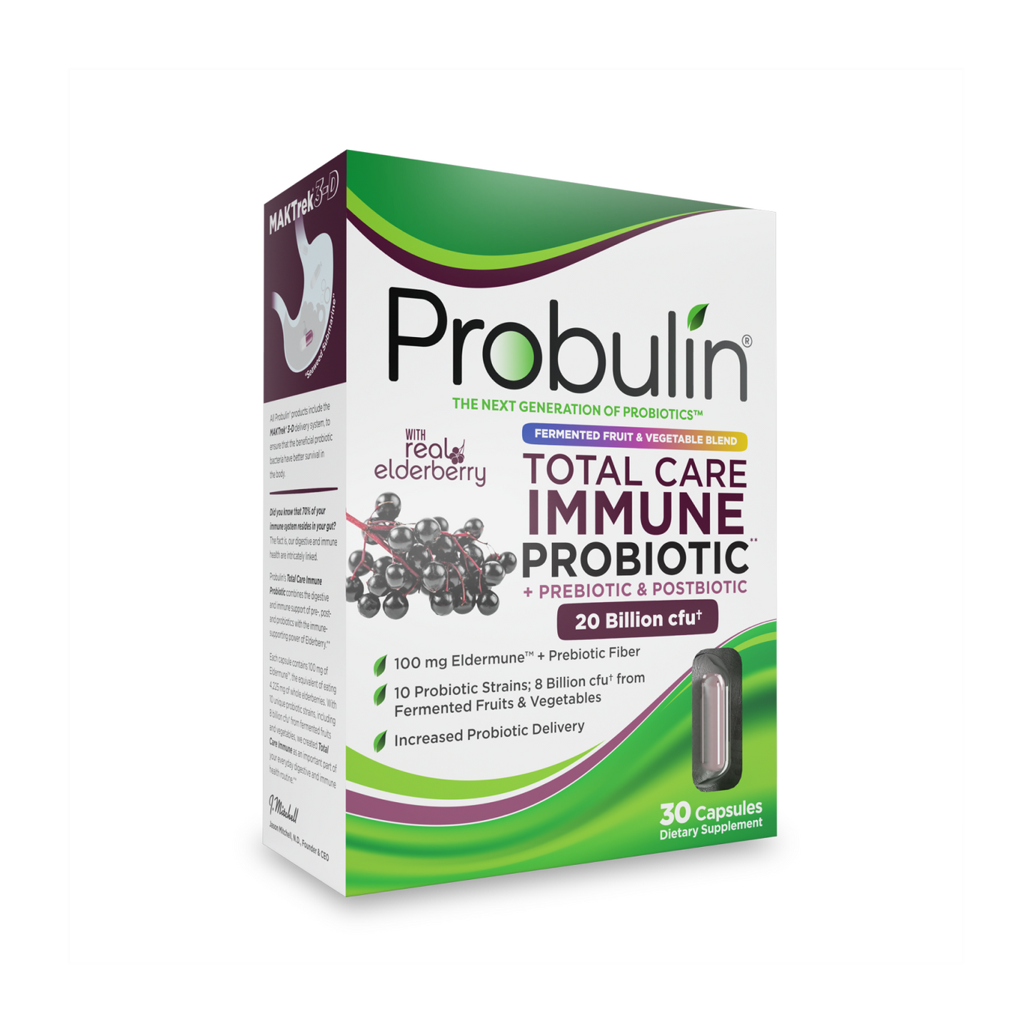 Total Care Immune Probiotic Capsules - 30 Count