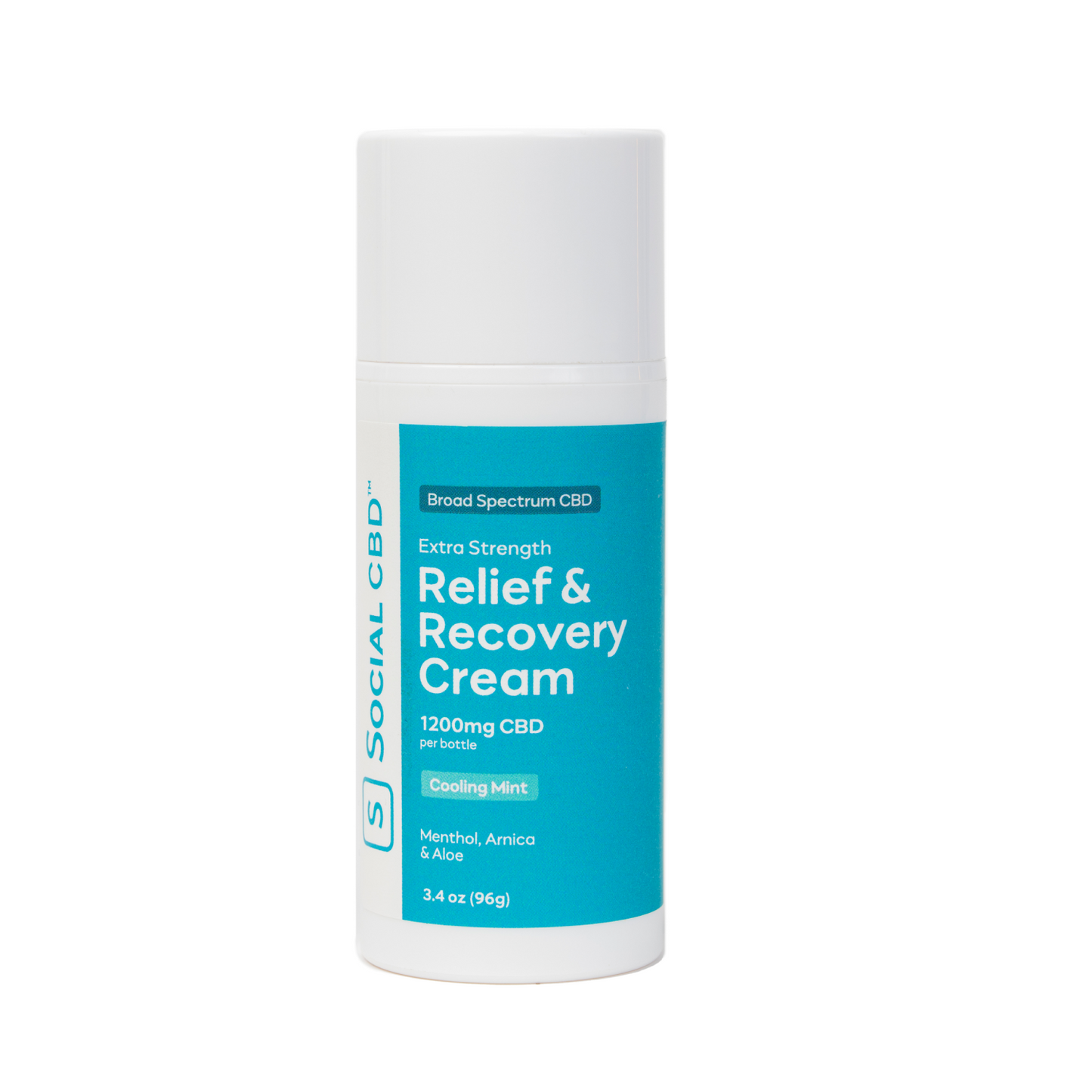 XS Relief & Recovery CBD Muscle Cream - 1200mg