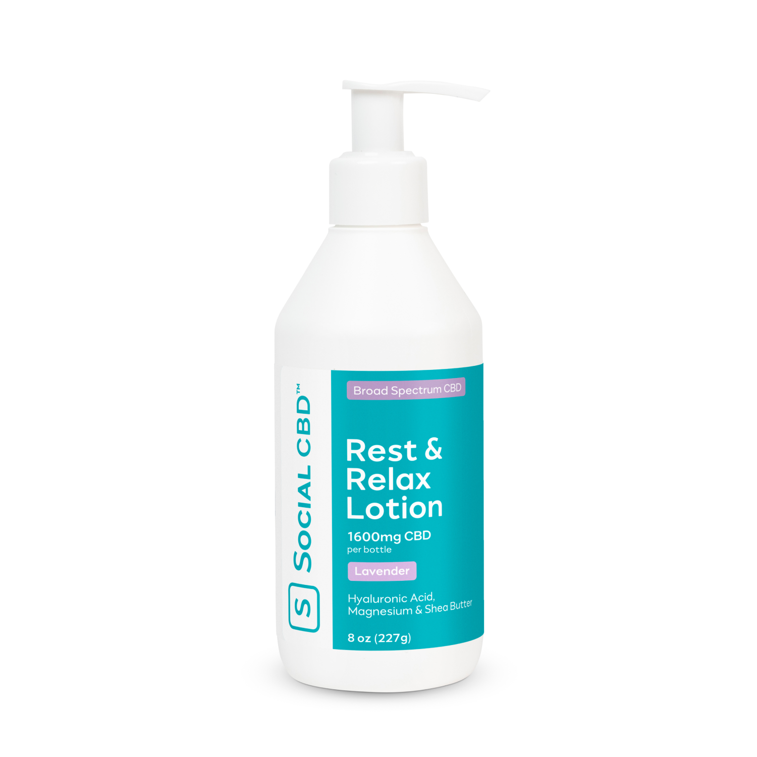 Rest & Relax CBD Body Lotion - 1600mg