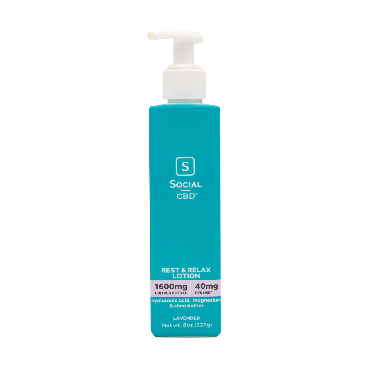 Rest & Relax CBD Body Lotion - 1600mg