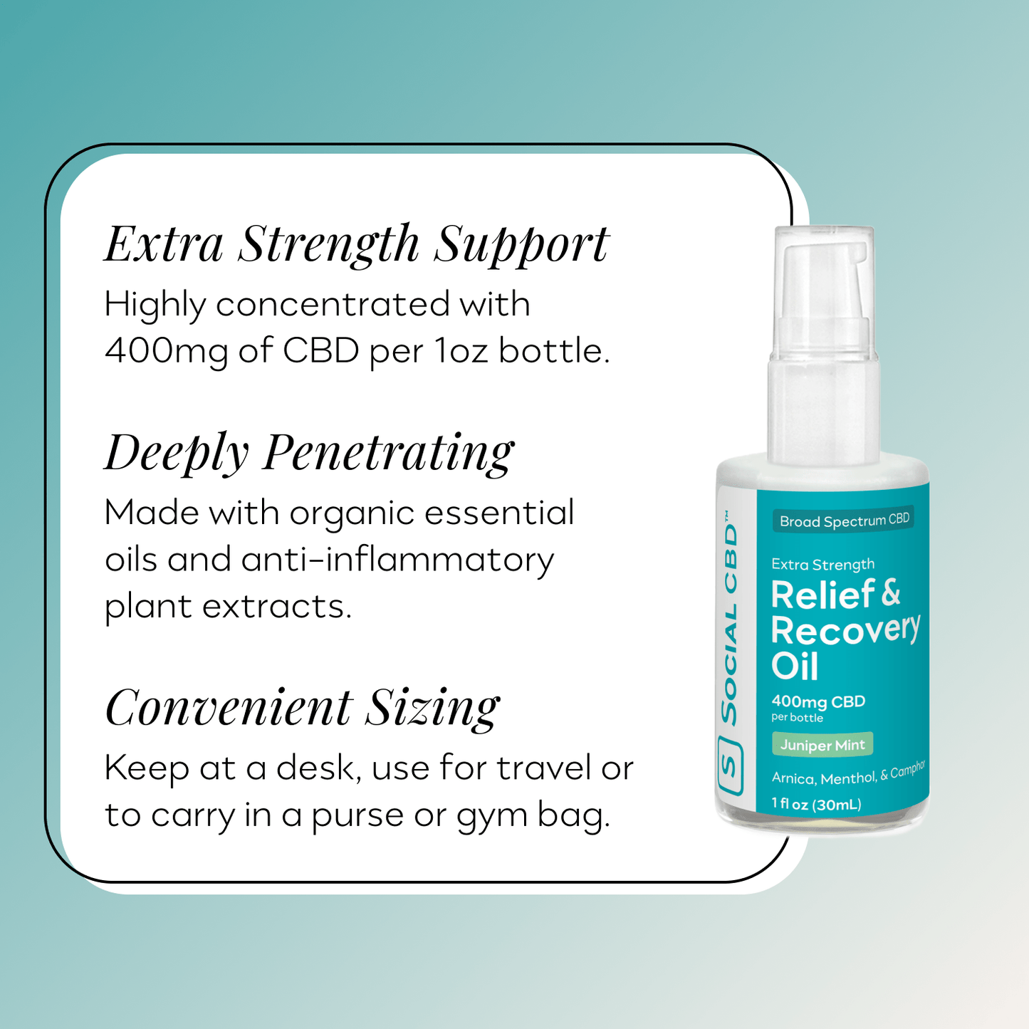 Relief & Recovery Body Oil