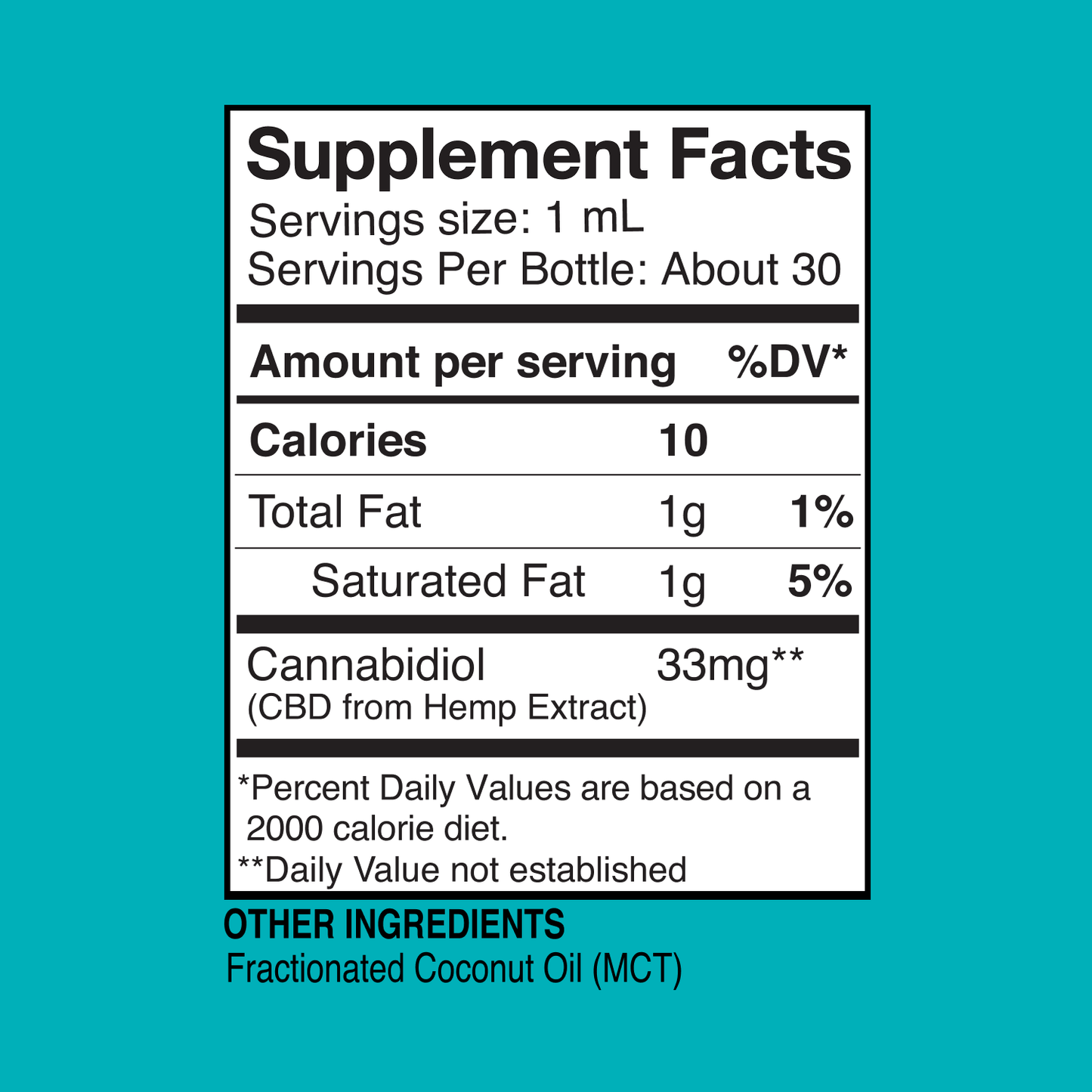 Unflavored Broad Spectrum Drops - 1500MG